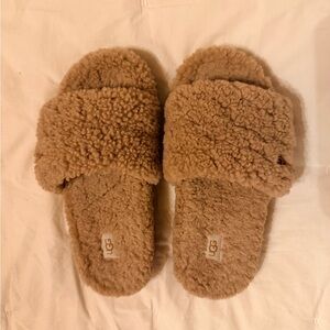 Ugg Shearling Slide Slippers — Women’s Size 7